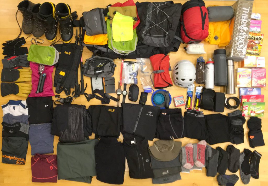 Aconcagua gear list